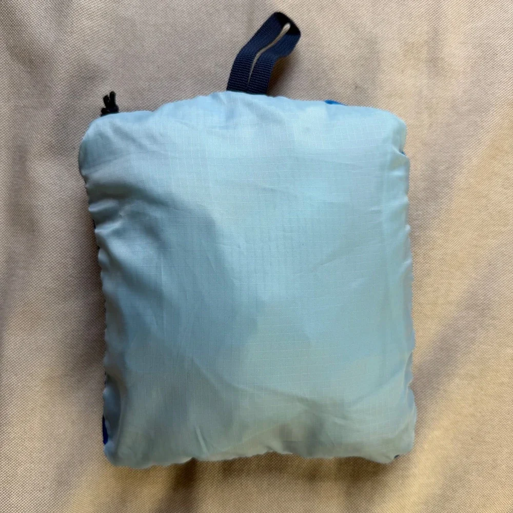 Columbia Lightweight Packable 21L Backpack Blue Ripstop Travel Daypack